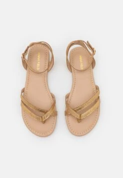 Anna Field Leather - Teensandalen - Gold -Anna Field 0b076547d1254def943cf1f34ddc2f9a
