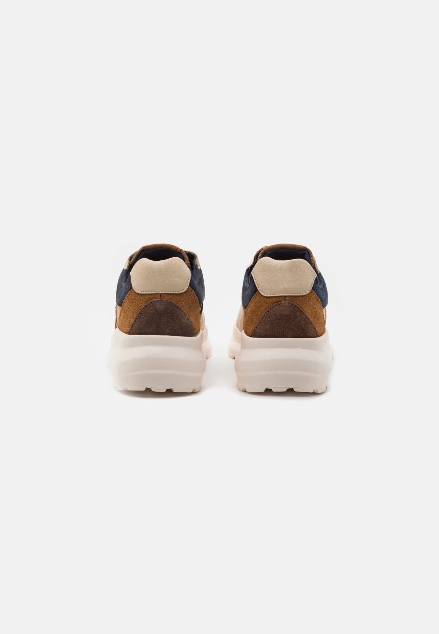 Anna Field Leather - Sneakers Laag - Dark Blue/Cognac 5 Anna Field Leather - Sneakers Laag - Dark Blue/Cognac - Afbeelding 3