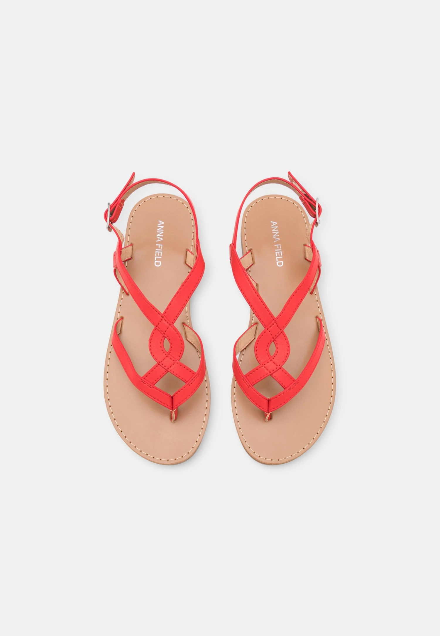 Anna Field Teensandalen - Red 8 Anna Field Teensandalen - Red - Afbeelding 6