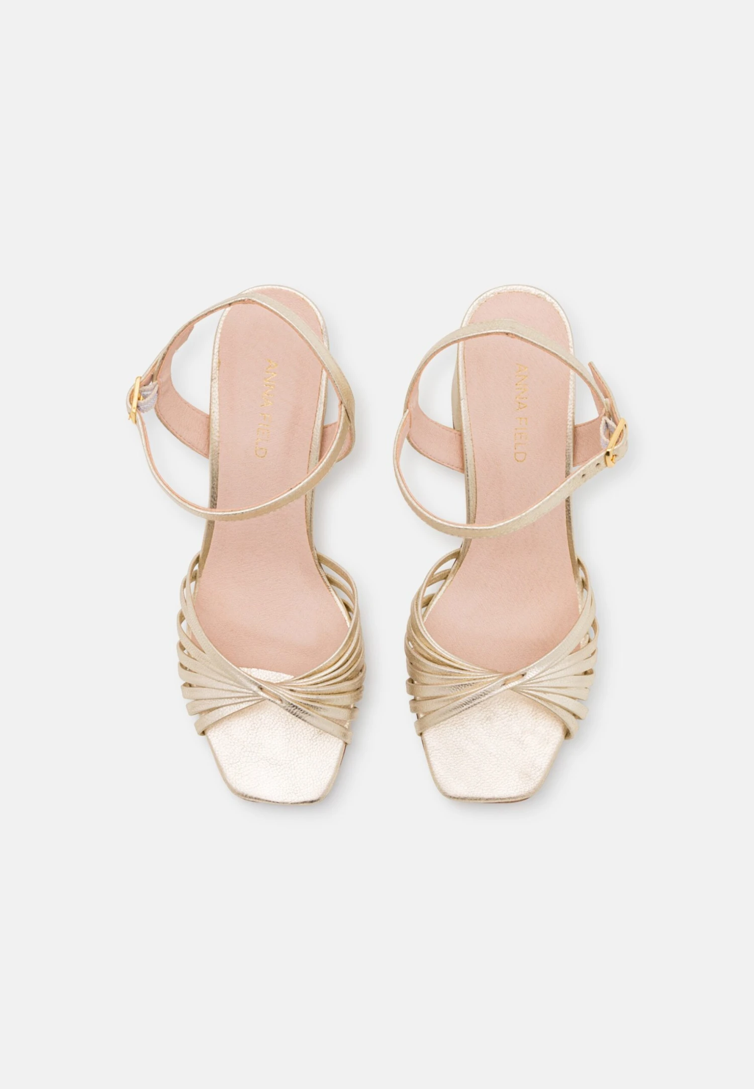 Anna Field Leather - Sandalen Met Hoge Hak - Gold 8 Anna Field Leather - Sandalen Met Hoge Hak - Gold - Afbeelding 6