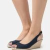 Anna Field Sandalen Met Sleehak - Dark Blue 1 Anna Field Sandalen Met Sleehak - Dark Blue -Anna Field 3a357cb86f444c2b88fd6565b0e5c960