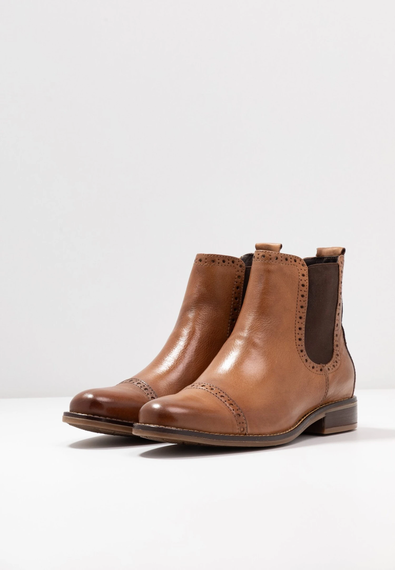 Anna Field Leather - Korte Laarzen - Cognac 7 Anna Field Leather - Korte Laarzen - Cognac - Afbeelding 5