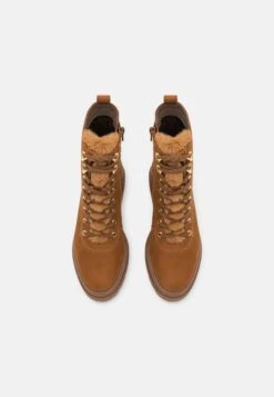 Anna Field Leather - Enkellaarsjes Met Plateauzool - Cognac 13 Anna Field Leather - Enkellaarsjes Met Plateauzool - Cognac -Anna Field 61a4ca3dea47458481d38acb184ce526