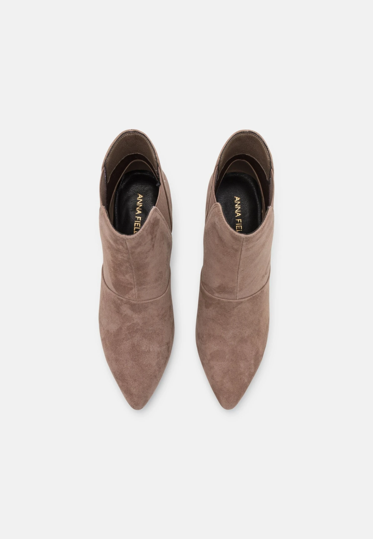 Anna Field Leather - Korte Laarzen - Taupe 8 Anna Field Leather - Korte Laarzen - Taupe - Afbeelding 6