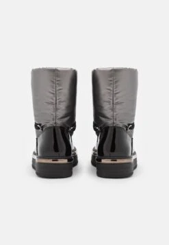 Enkellaarsjes Met Plateauzool - Silver 11 Enkellaarsjes Met Plateauzool - Silver -Anna Field 63c86db5ef1a4bdc88728948dedf9a9f