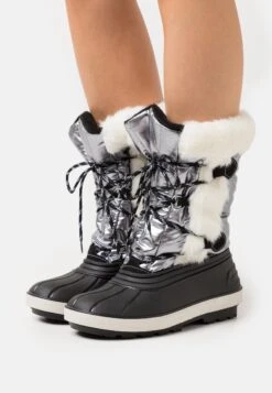 Anna Field Snowboots- Silver
