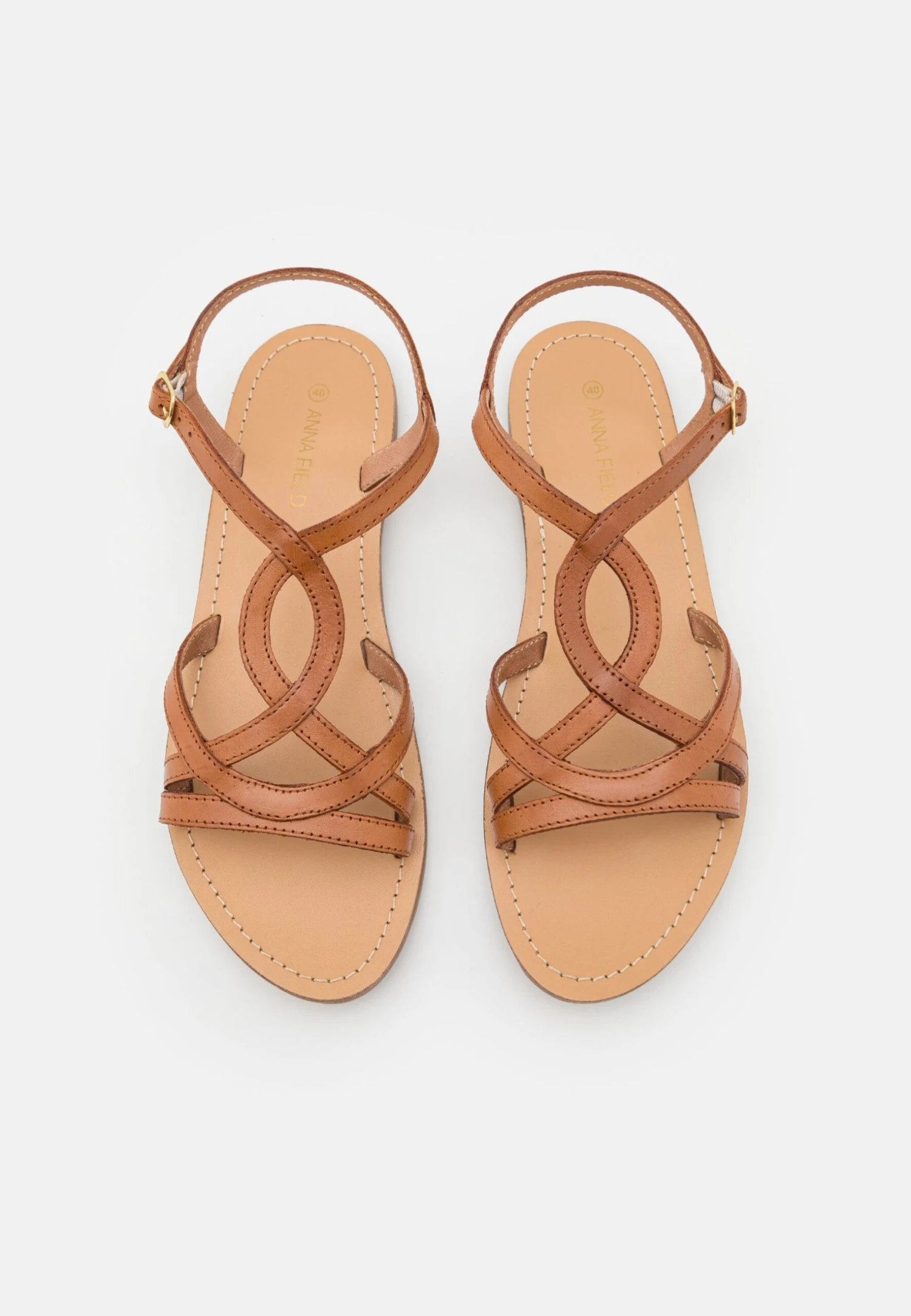 Anna Field Leather - Sandalen - Cognac 8 Anna Field Leather - Sandalen - Cognac - Afbeelding 6