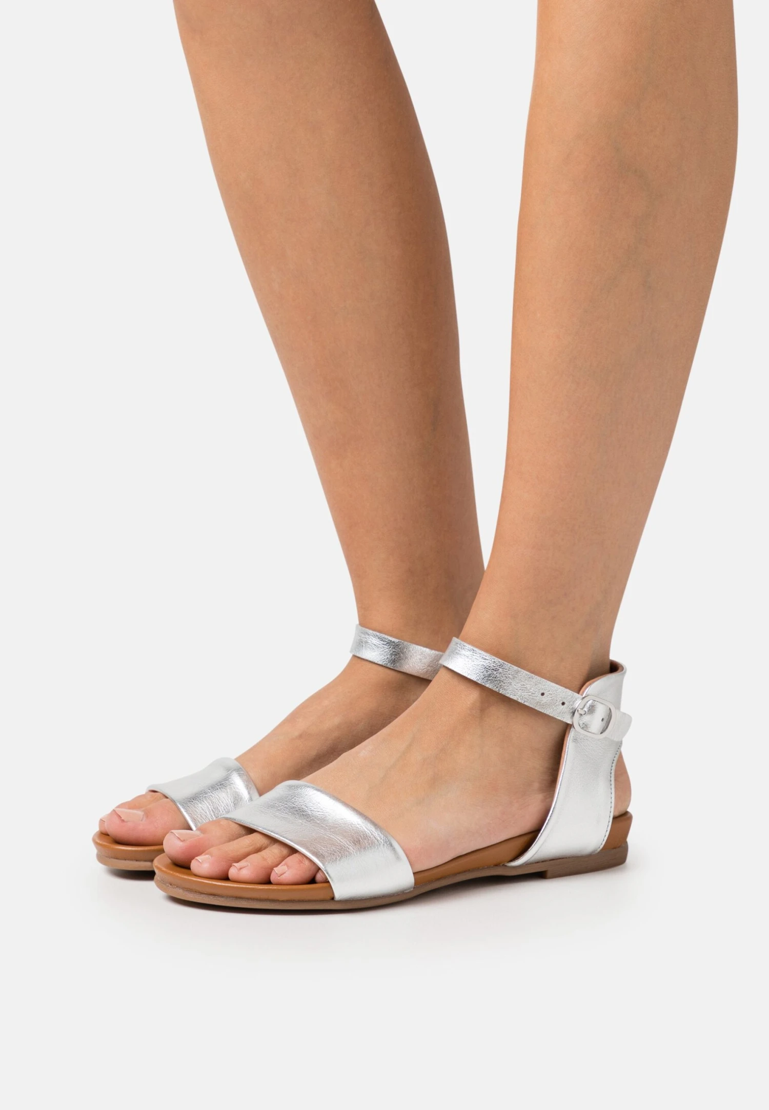 Anna Field Leather- Sandalen - Silver 3 Anna Field Leather- Sandalen - Silver