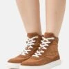 Anna Field Leather - Sneakers Hoog - Cognac 1 Anna Field Leather - Sneakers Hoog - Cognac -Anna Field 93c28df2fec44268b12c4d4196ae07c4