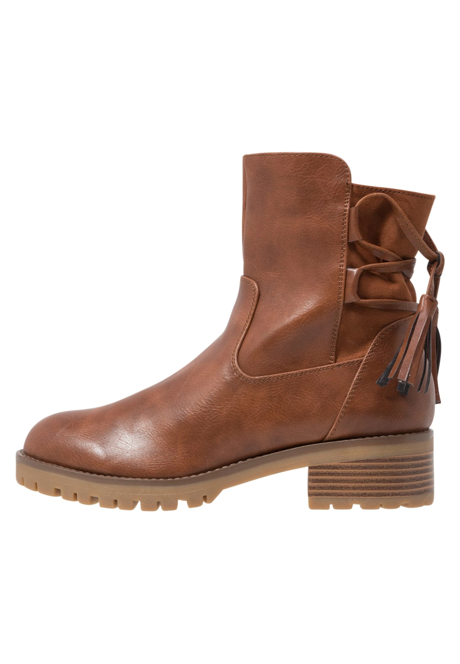 Anna Field Winter Boot - Korte Laarzen - Cognac 4 Anna Field Winter Boot - Korte Laarzen - Cognac - Afbeelding 2