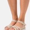 Anna Field Leather - Sandalen Met Sleehak - Beige -Anna Field a6dbc127092d4214a23619e09f0d4cb7