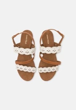 Anna Field Sandalen - White/Cognac 13 Anna Field Sandalen - White/Cognac -Anna Field ca0fee279f024dffb7a1d12d2c51c2d4