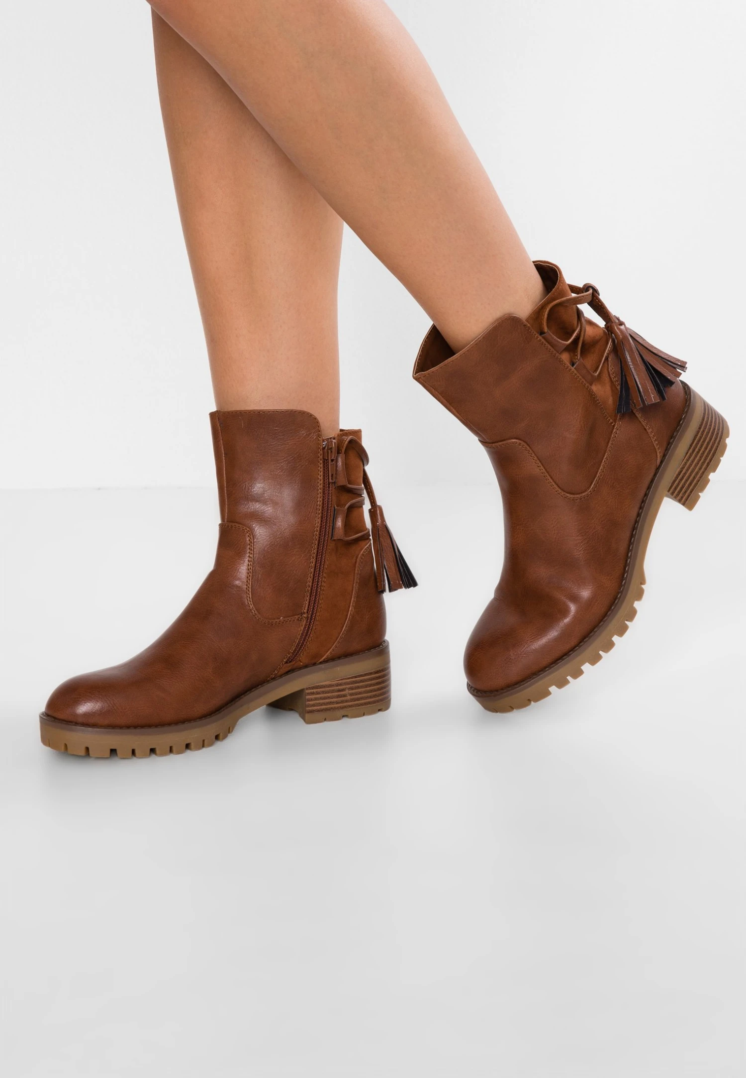 Anna Field Winter Boot - Korte Laarzen - Cognac 3 Anna Field Winter Boot - Korte Laarzen - Cognac